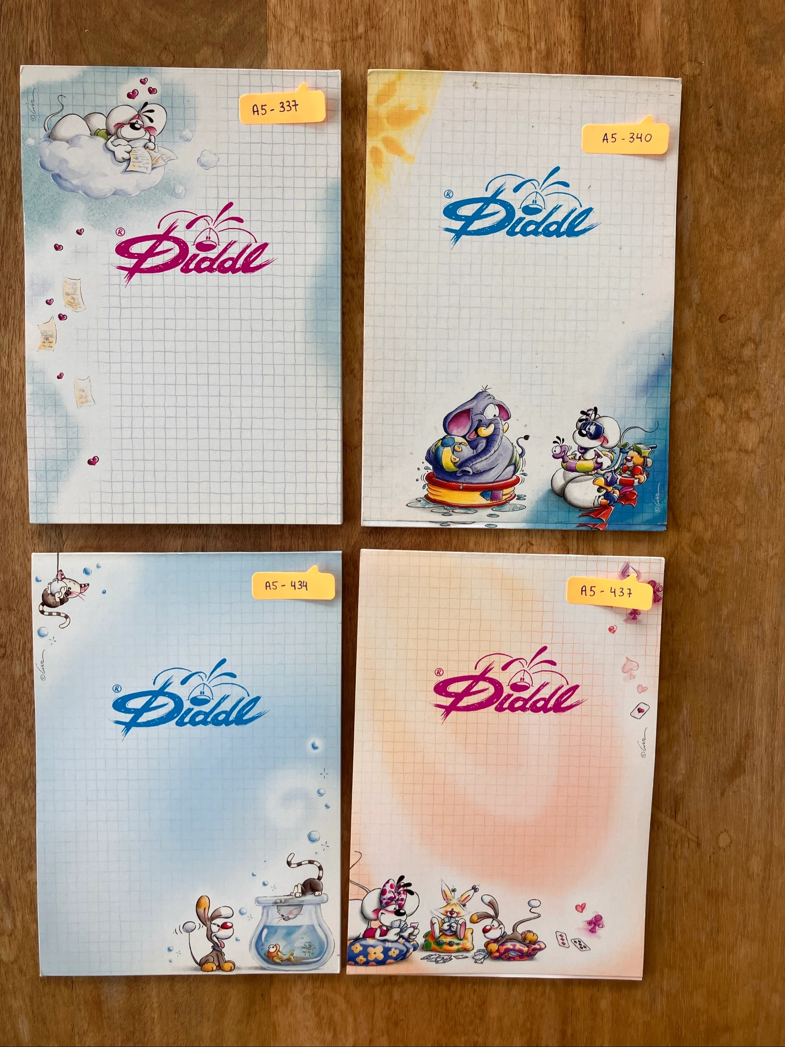 Diddl - Set van 14 A5 blaadjes – photo 2